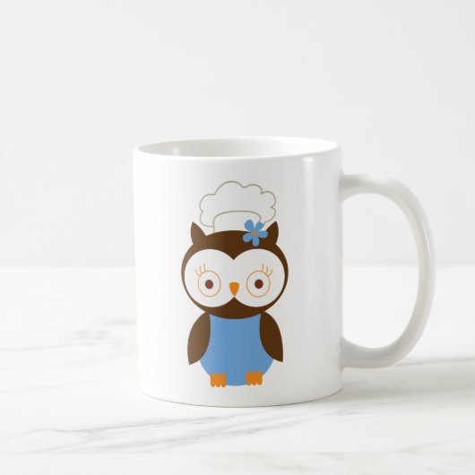 Mug Chef mignon de hibou (Droite)
