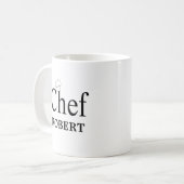 Mug Chef personnalisé (Devant gauche)