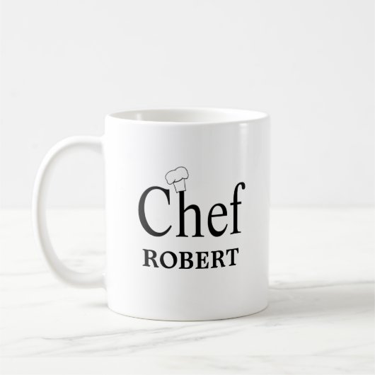 Mug Chef personnalisé (Gauche)