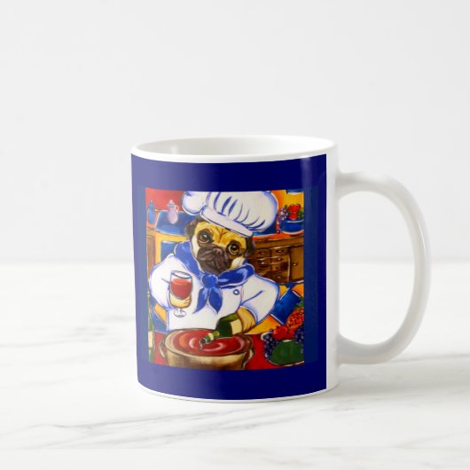 Mug Chef Pug (Droite)
