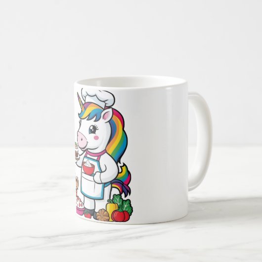 Mug Chef Unicorn (Devant droit)