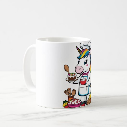 Mug Chef Unicorn (Devant gauche)