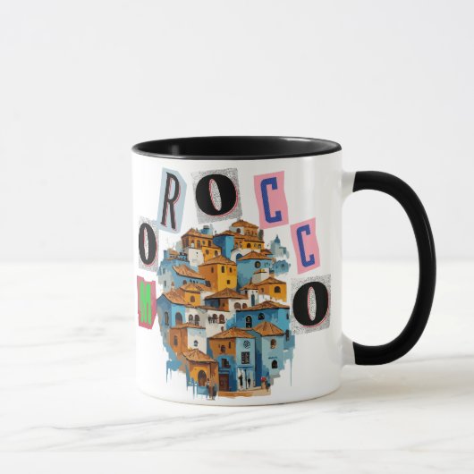 Mug Chefchaouen : A Blue Paradise in the Rif Mountains (Droite)