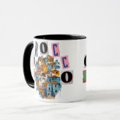 Mug Chefchaouen : A Blue Paradise in the Rif Mountains (Devant gauche)