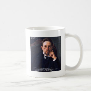 Mug Chekhov "Love Normal State" Citation Cadeaux Tee -
