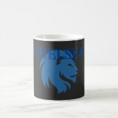 Mug Chelsea FC avec image de lion. Personnalisable . (Centre)