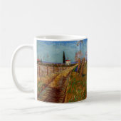 Mug Chemin dans un champ, saules de Vincent van Gogh (Gauche)