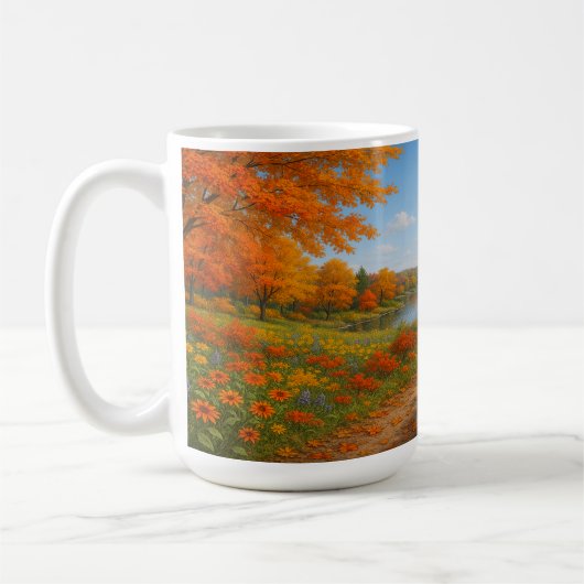 Mug Chemin d'automne (Gauche)
