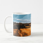 Mug Chemin de Campagne Pittoresque Champ Doré Rétro (Gauche)