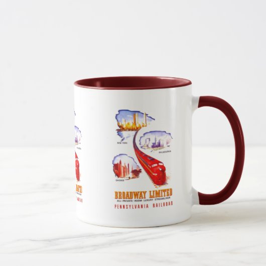 Mug Chemin de fer Broadway Streamliner limité de la (Droite)