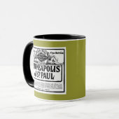 Mug Chemin de fer central de l'Illinois (Devant gauche)