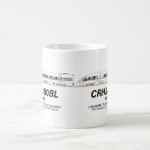 Mug Chemin de fer chinois CRH380BL Train électrique ha (Centre)