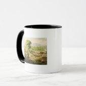 Mug Chemin de fer dans la vallée du Mexique, 1869 (Devant gauche)