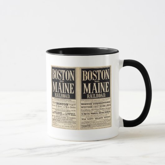 Mug Chemin de fer de Boston et du Maine (Droite)