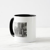 Mug Chemin de fer élevé dans la rue de Greenwich, New (Devant gauche)