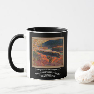 Mug Chemin de fer historique de la peinture à la vape