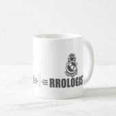 Mug Chemin de fer humoristique (Devant droit)