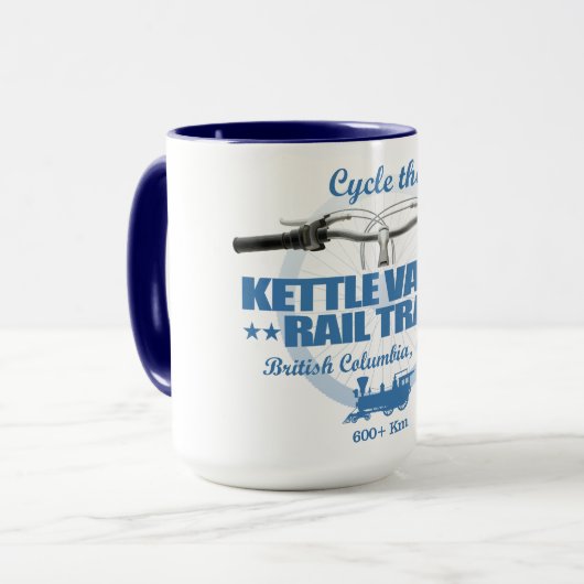 Mug Chemin de fer Kettle Valley (H2) (Devant gauche)