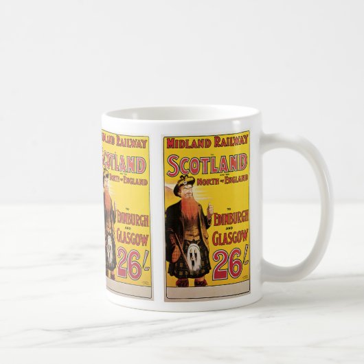 Mug Chemin de fer Midland vers l'Écosse (Droite)
