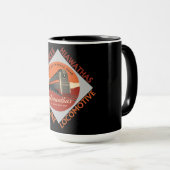 Mug Chemin de fer Milwaukee Hiawatha (Devant droit)