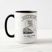 Mug Chemin de fer-Passage de New Haven vers la (Gauche)
