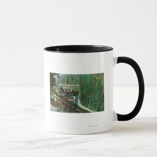 Mug Chemin de fer Pittoresque le long de la rivière Sa (Droite)