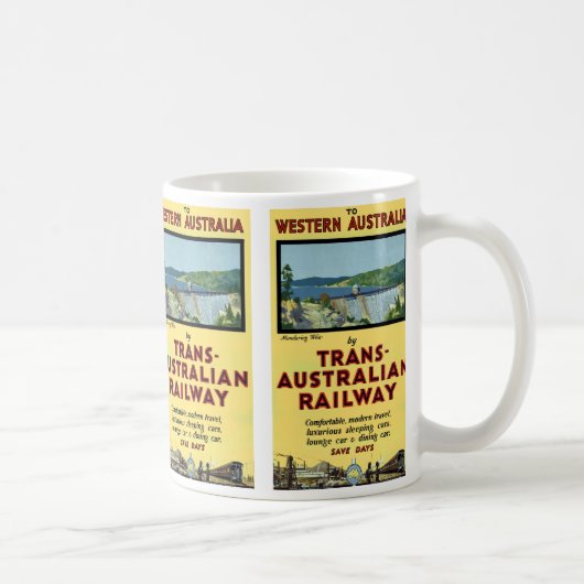 Mug Chemin de fer transaustralien (Droite)