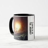 Mug Chemin de la pâte à café persévérante (Devant gauche)