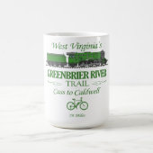 Mug Chemin de la rivière Greenbrier (RT2) (Centre)