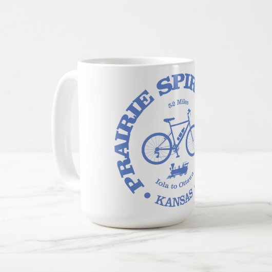 Mug Chemin de l'Esprit des Prairies (cyclisme) (Devant gauche)
