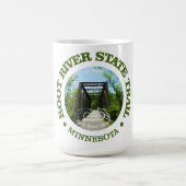 Mug Chemin d'état de la rivière Root (cyclisme c) (Centre)