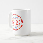 Mug Chemin détourné pittoresque de Beartooth toute la (Devant gauche)