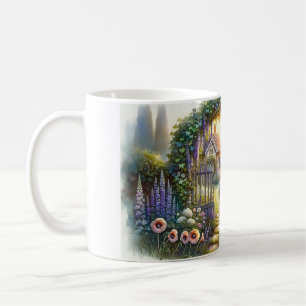 Mug Chemin du jardin enchanté Cottagecore
