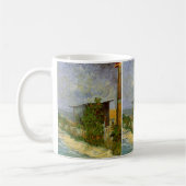 Mug Chemin Montmartre et tournesols par Vincent van Go (Gauche)