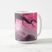 Mug Chemin Mysical De Fleur De Cerisier - Escalier Enc (Devant droit)
