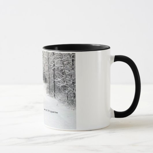 Mug Chemin Neige-En croûte (Droite)