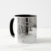 Mug Chemin Neige-En croûte (Devant gauche)