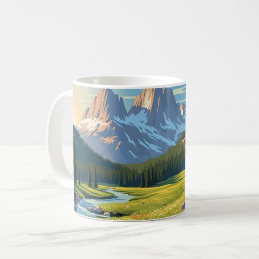 Mug Chemin Pacific Crest (Devant gauche)