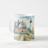 Mug Chemin vers le chalet côtier du phare (Devant gauche)