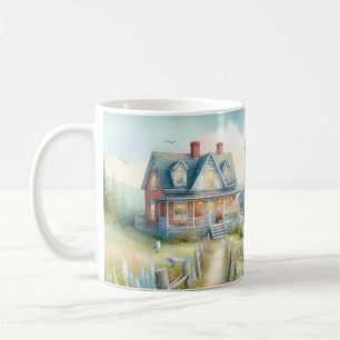 Mug Chemin vers le Cottage Littoral au Phare
