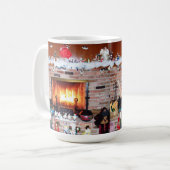 MUG CHEMINÉE DE NOËL  (Devant gauche)