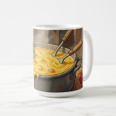 Mug Cheminée Fondue de Fromage Cosy (Devant droit)