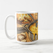 Mug Cheminée Fondue de Fromage Cosy (Gauche)