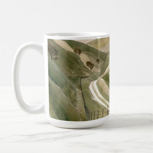 Mug Chemins De Chalk Par Eric Ravilit (Gauche)