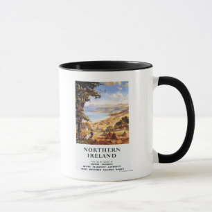 Mug Chemins de fer pastoraux des Anglais d'homme et de