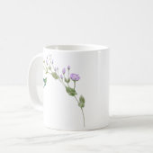 Mug Chemise à colibri et Lisianthus Tri-Blend (Devant gauche)