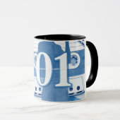Mug Chemise à manches longues avec graphique sur le th (Devant droit)