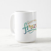 Mug Chemise à manches longues avec typographie Frozen (Devant gauche)
