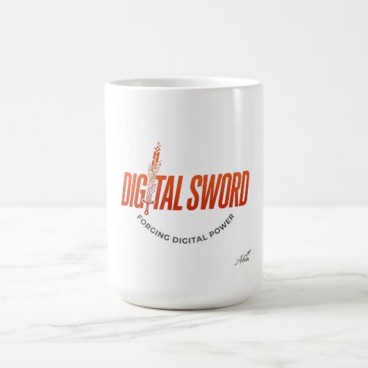 Mug Chemise à manches longues Digital Sword (Centre)