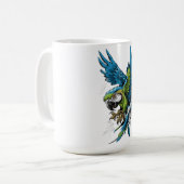 Mug Chemise à manches longues Macaw Wild Spirit (Devant gauche)